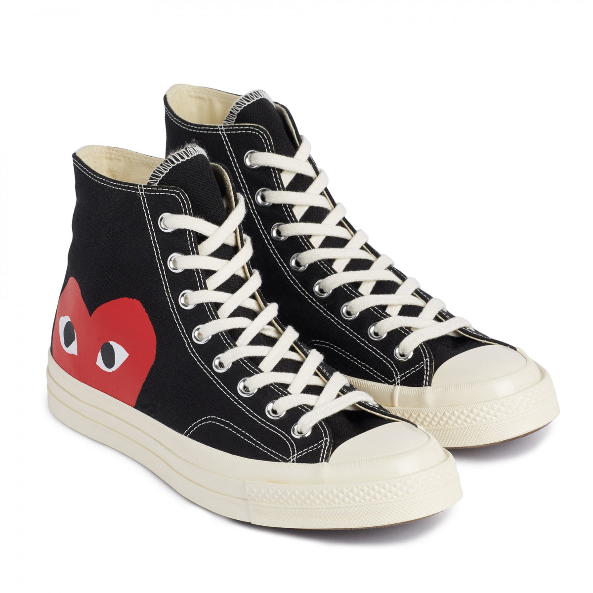 Converse with 2025 red hearts