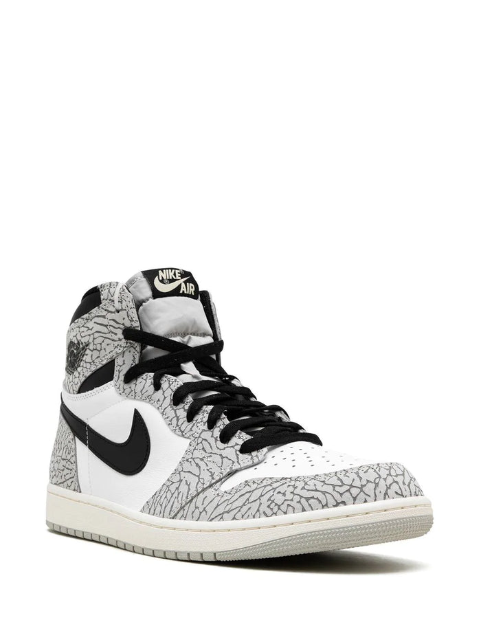 Air Jordan 1 High White Cement