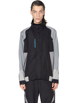 Interstellar Liaison Panelled Zip Up Windbreaker