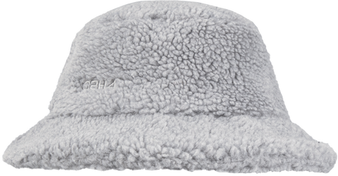 Fleece Bucket Hat Light Gray