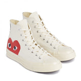 Play Comme des Garçons x Converse Red Heart Chuck Taylor All Star '70 High