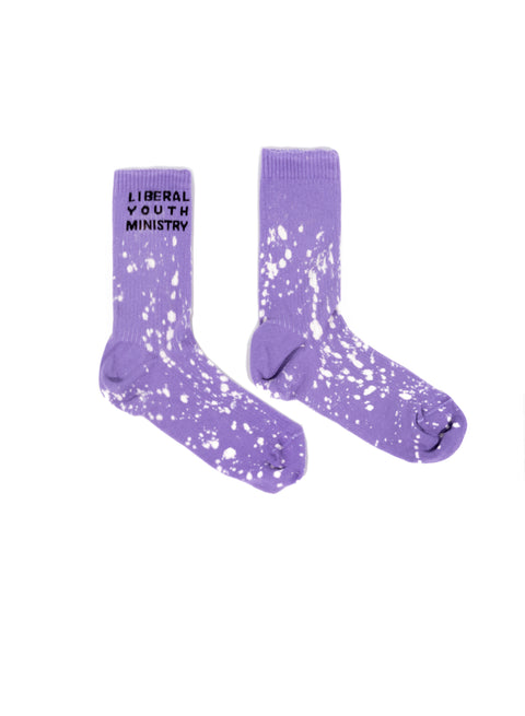 BLEACH SOCKS - PURPLE