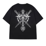 Cracked Cross Dagger T-Shirt