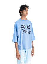 DREAM YOGA TSHIRT KNIT - BLUE