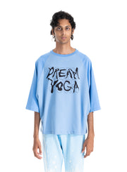 DREAM YOGA TSHIRT KNIT - BLUE