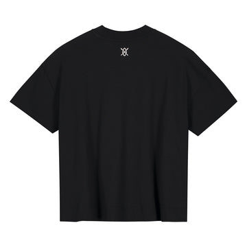 WOMENS PRIME BLACK CROP HICE TEE