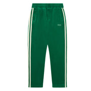 Velour Track Pants Green