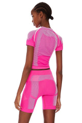 SPORT ACTIVE WEAR SHORTS PINK