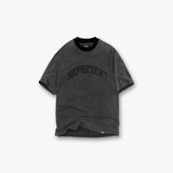 ARCHED LOGO TEE GREY TEE