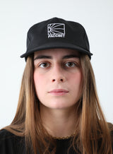 LOGO CAP WOVEN BLACK