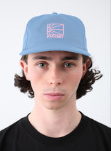 LOGO CAP WOVEN LIGHT BLUE