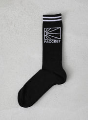 LOGO SOCKS KNIT BLACK