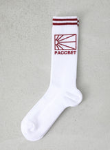 LOGO SOCKS KNIT WHITE