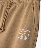 LOGO SWEATPANTS KNIT - KHAKI BROWN