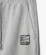 LOGO SWEATPANTS KNIT - GREY