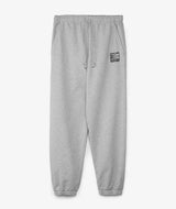 LOGO SWEATPANTS KNIT - GREY