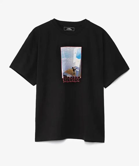 DOG T-SHIRT KNIT BLACK