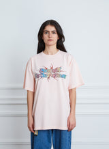 SHINE LOGO TEE PINK