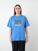 PAINTING T-SHIRT KINT BLUE