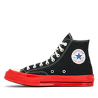 PLAY Comme des Garçons x Converse Red Sole Chuck 70 High Top (Black)