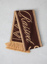 RASSVET SPORT SCARF KNIT BROWN