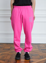 LOGO SWEATPANTS PINK