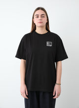 SMALL LOGO T-SHIRT KNIT BLACK