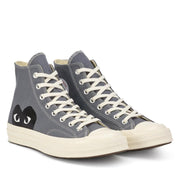 Play Comme des Garçons x Converse Black Heart Chuck Taylor All Star '70 High (Grey)