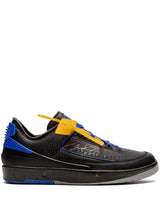 Off-White x Air Jordan 2 Low "Black/Blue"